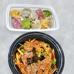 Best 彩虹水饺+川味拌牛肉 Rainbow Dumplings + Sichuan Beef in Brooklyn, NY