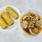 Best Spicy Oil Wonton+Spring Roll红油抄手+春卷 in Brooklyn, NY
